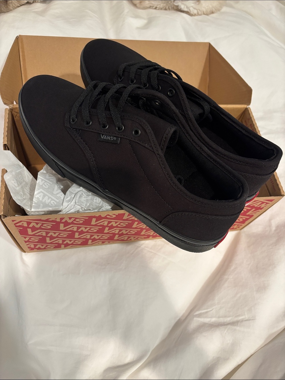 Brand New Black Vans Sneakers